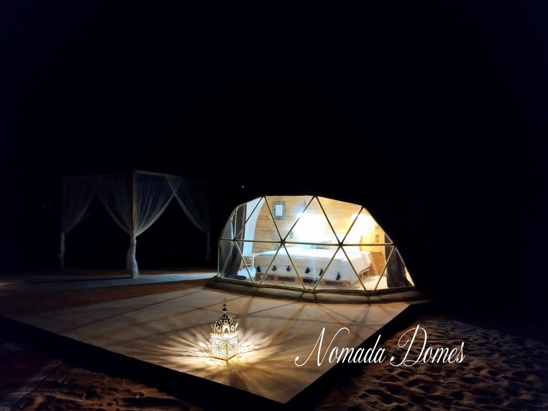 Nomada Domes Camp With Airco Hotel Merzouga Exterior photo
